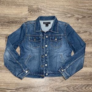 Express Blue Jean Jacket, L